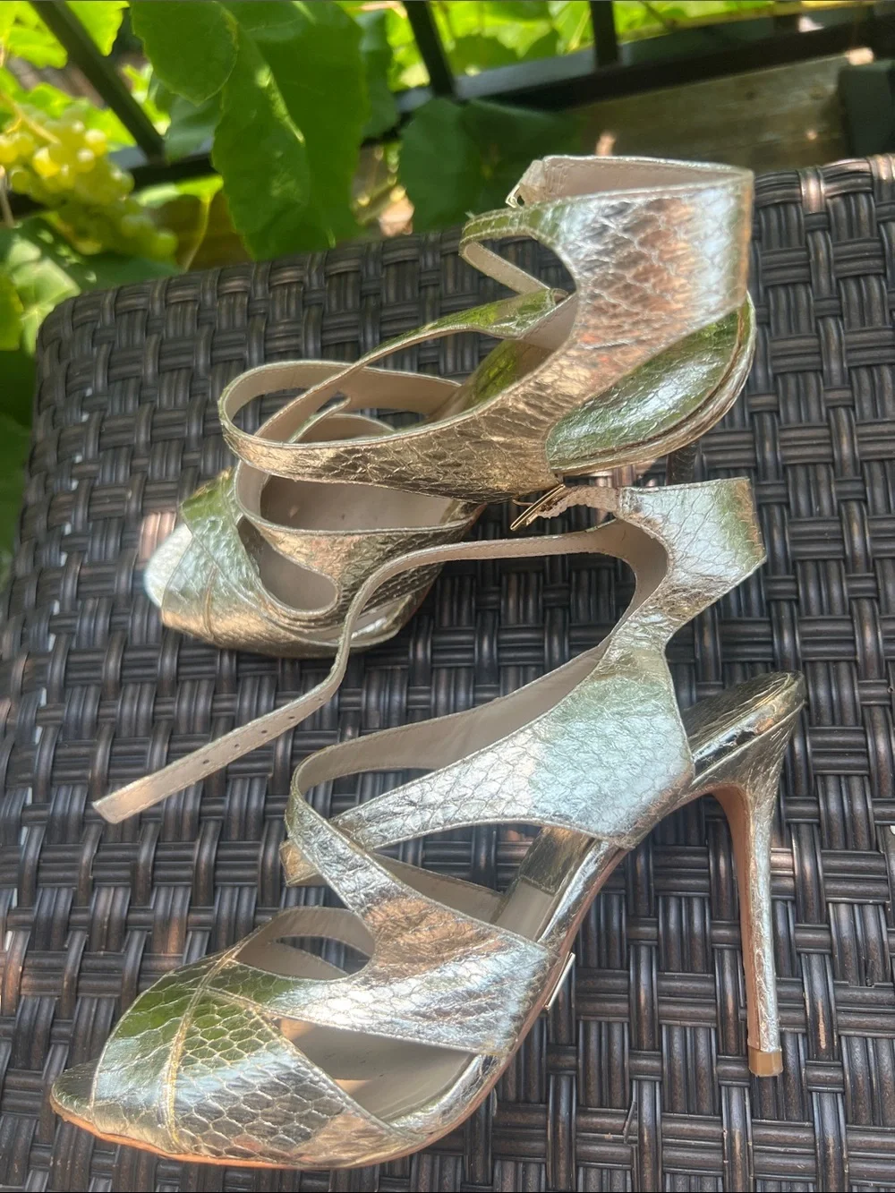 Michael Kors shimmery gold